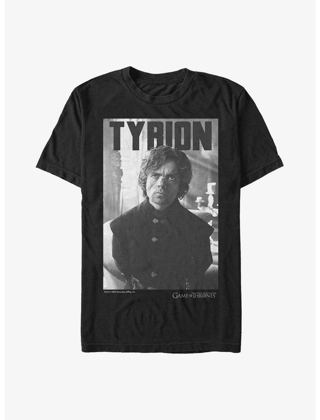 Game Of Thrones Stern Tyrion T-Shirt, BLACK, hi-res