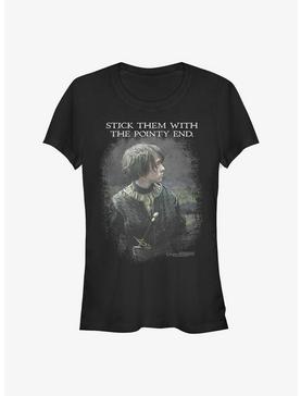 Game Of Thrones Arya Stick The Pointy End Girls T-Shirt, , hi-res