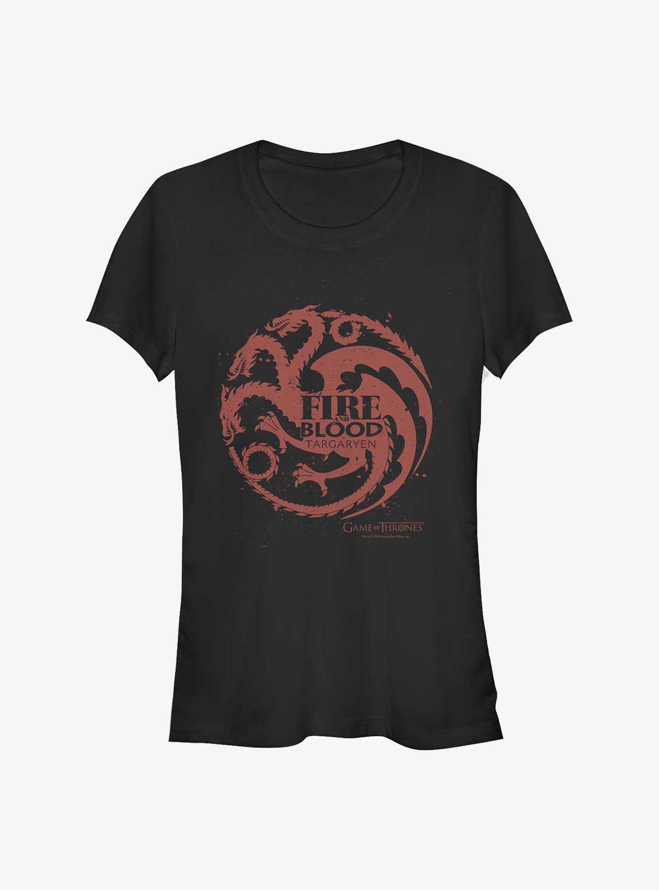Game Of Thrones Targaryen Dragon Fire Girls T-Shirt, , hi-res