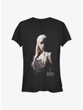 Game Of Thrones Daenerys Targaryen Shadow Girls T-Shirt , BLACK, hi-res
