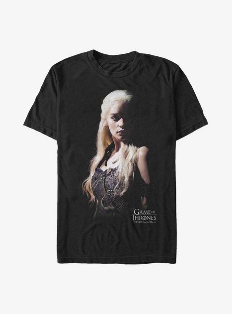 Game Of Thrones Daenerys Targaryen Shadow T Shirt BLACK