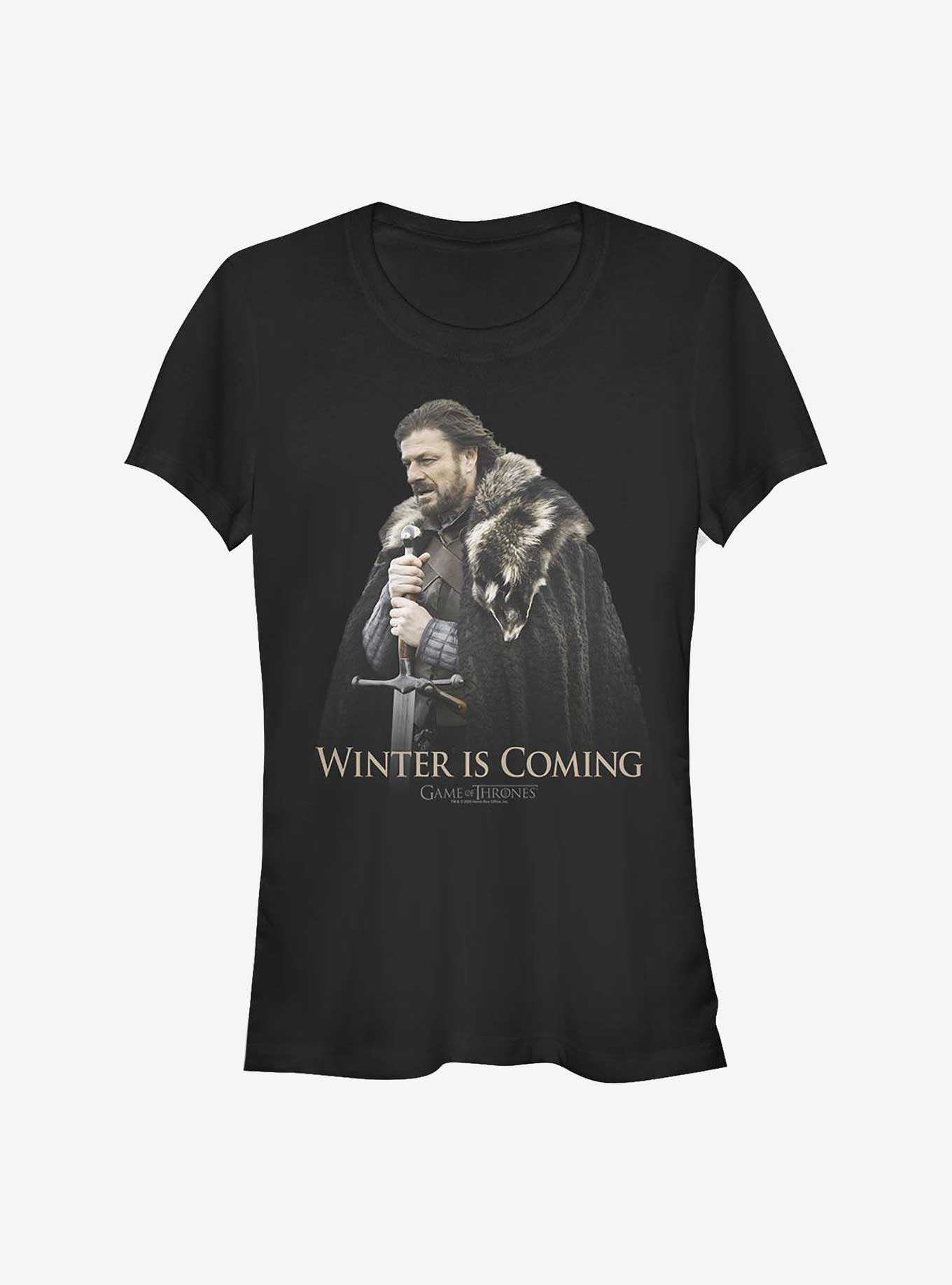 Game Of Thrones Stark Winter Is Coming Girls T-Shirt, , hi-res
