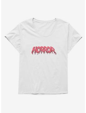 Horror Blood Drip Girls T-Shirt Plus Size, , hi-res