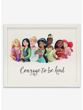 Disney Princesses Courage To Be Kind Framed Décor, , hi-res