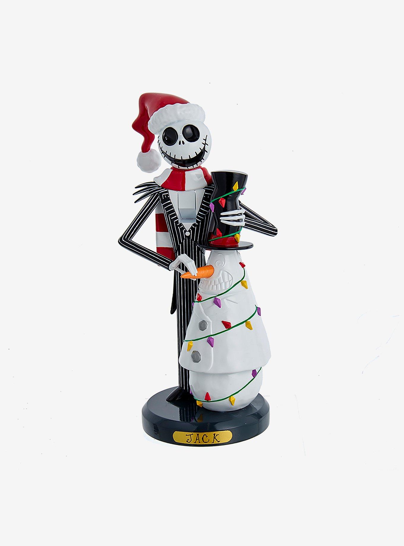 Disney The Nightmare Before Christmas Jack Skellington With Snowman Nutcracker, , hi-res