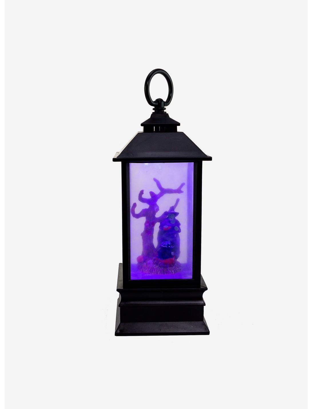 Light Purple Led Halloween Witch Water Lantern, , hi-res
