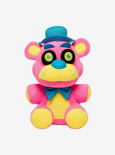 Funko Five Nights At Freddy's Blacklight Plushies Pink Freddy ...