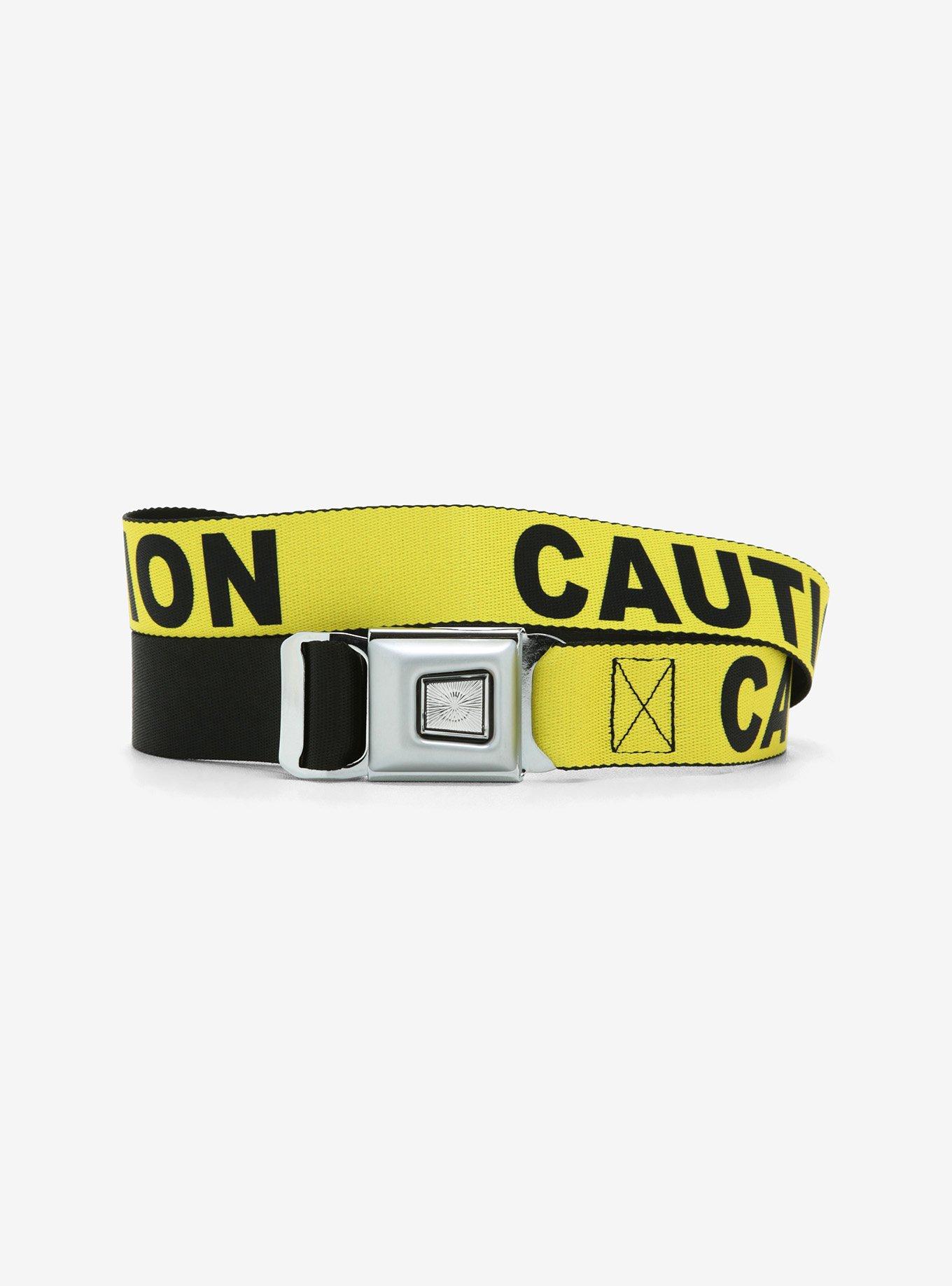 Caution tape outlet belt