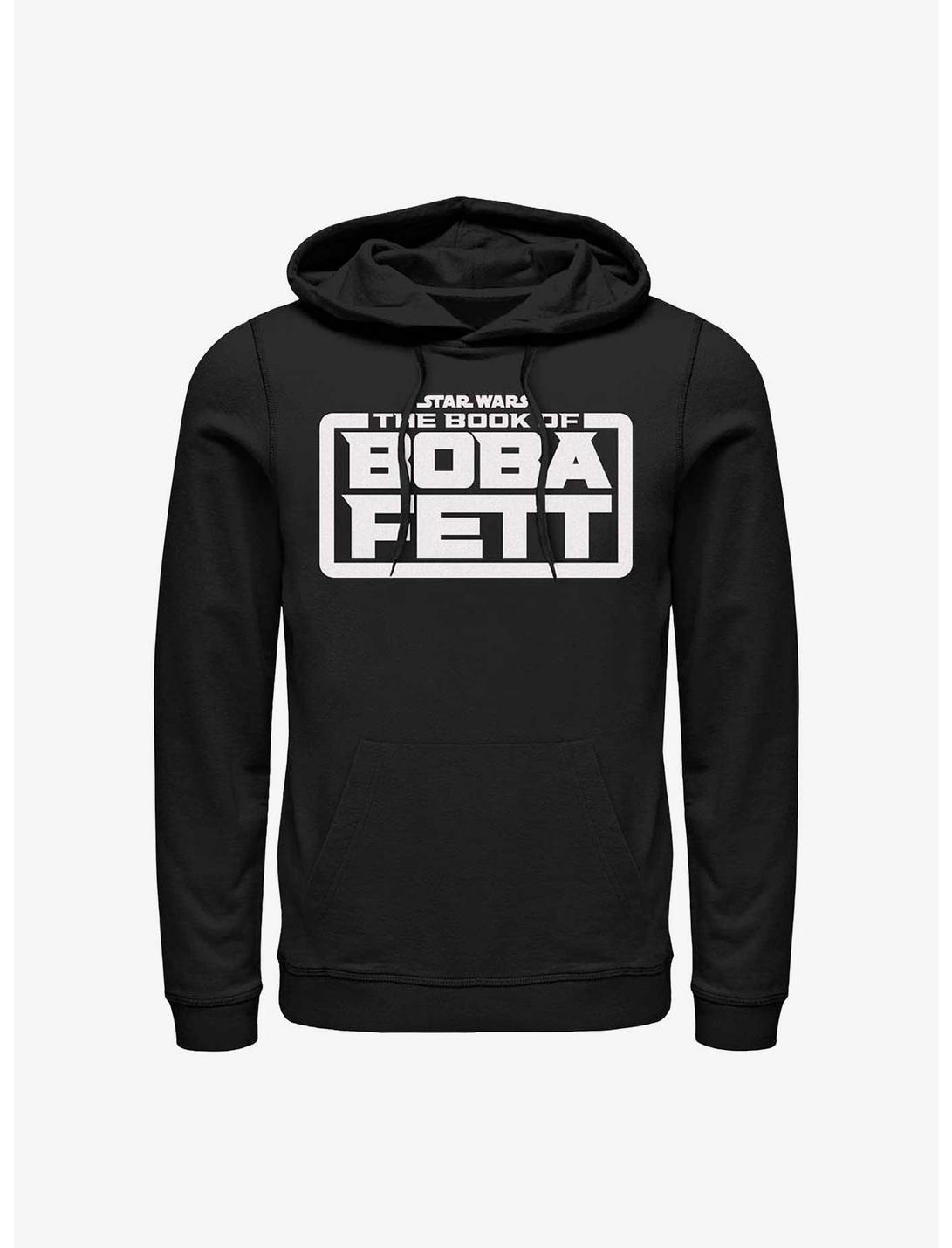 Star Wars The Book Of Boba Fett Basic Logo Hoodie, BLACK, hi-res