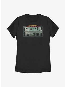 Star Wars The Book Of Boba Fett Main Logo Colors Womens T-Shirt, , hi-res