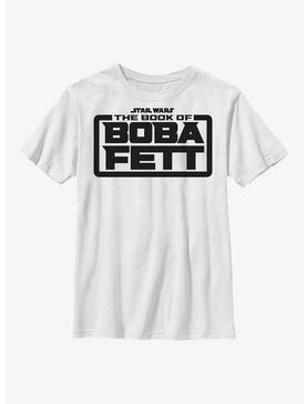 Star Wars The Book Of Boba Fett Basic Logo Youth T-Shirt, , hi-res
