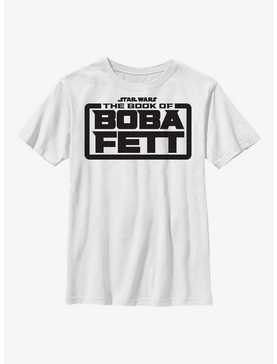 Star Wars The Book Of Boba Fett Basic Logo Youth T-Shirt, , hi-res