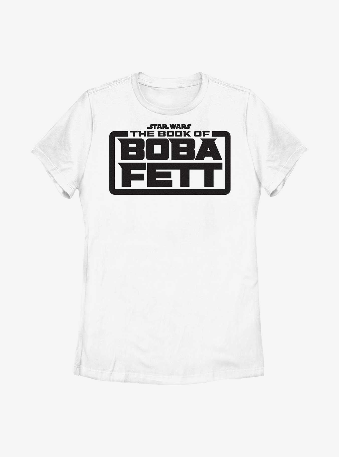 Star Wars The Book Of Boba Fett Basic Logo Womens T-Shirt, , hi-res