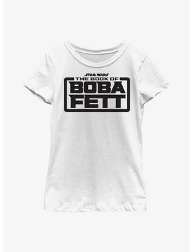 Star Wars The Book Of Boba Fett Basic Logo Youth Girls T-Shirt, , hi-res
