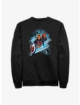 Marvel What If?? Captain Carter & Black Widow Team Up Sweatshirt, , hi-res