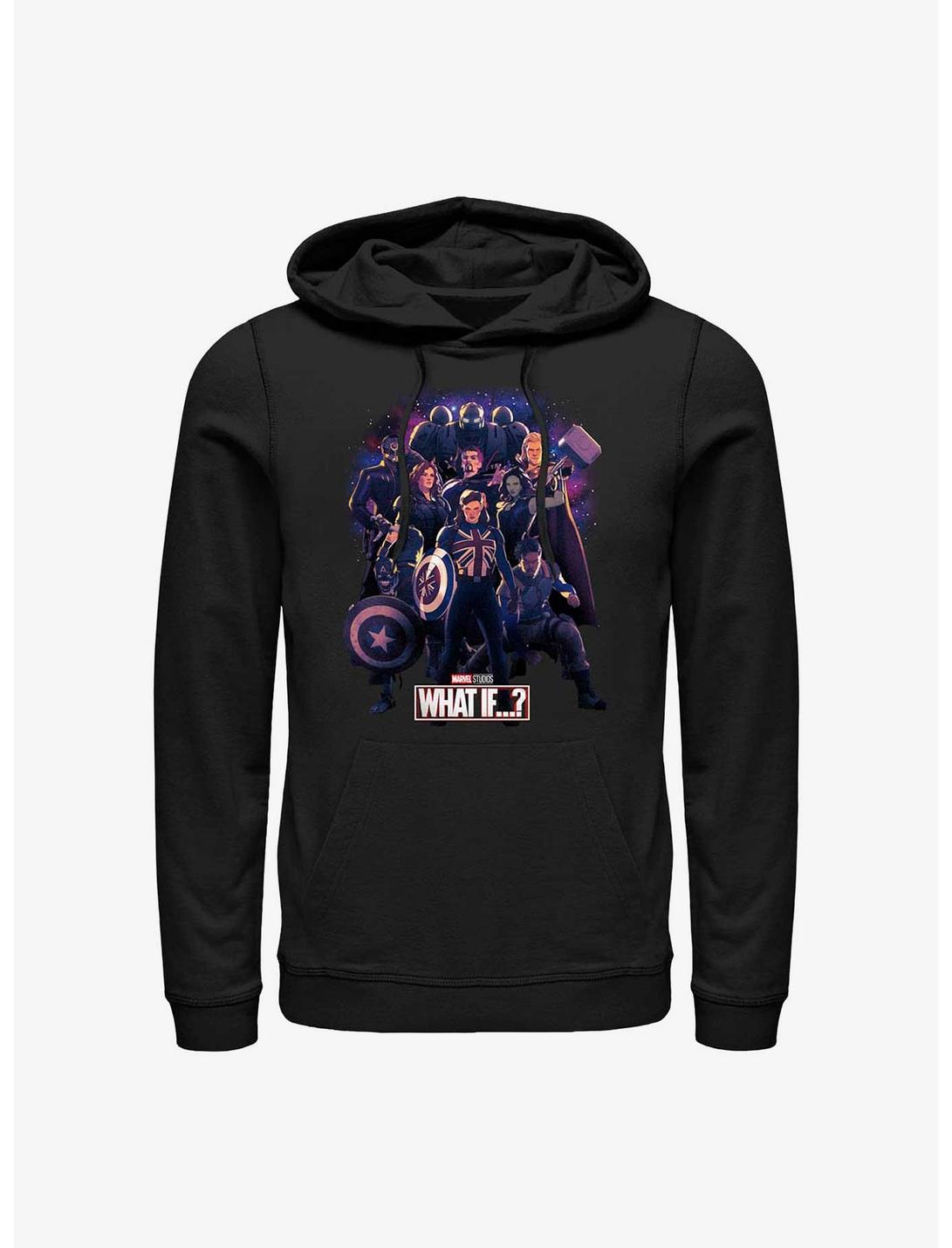 Marvel What If?? Guardians Of The Multiverse Group Hoodie, BLACK, hi-res