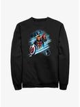 Marvel What If?? Captain Carter & Black Widow Team Up Sweatshirt, BLACK, hi-res