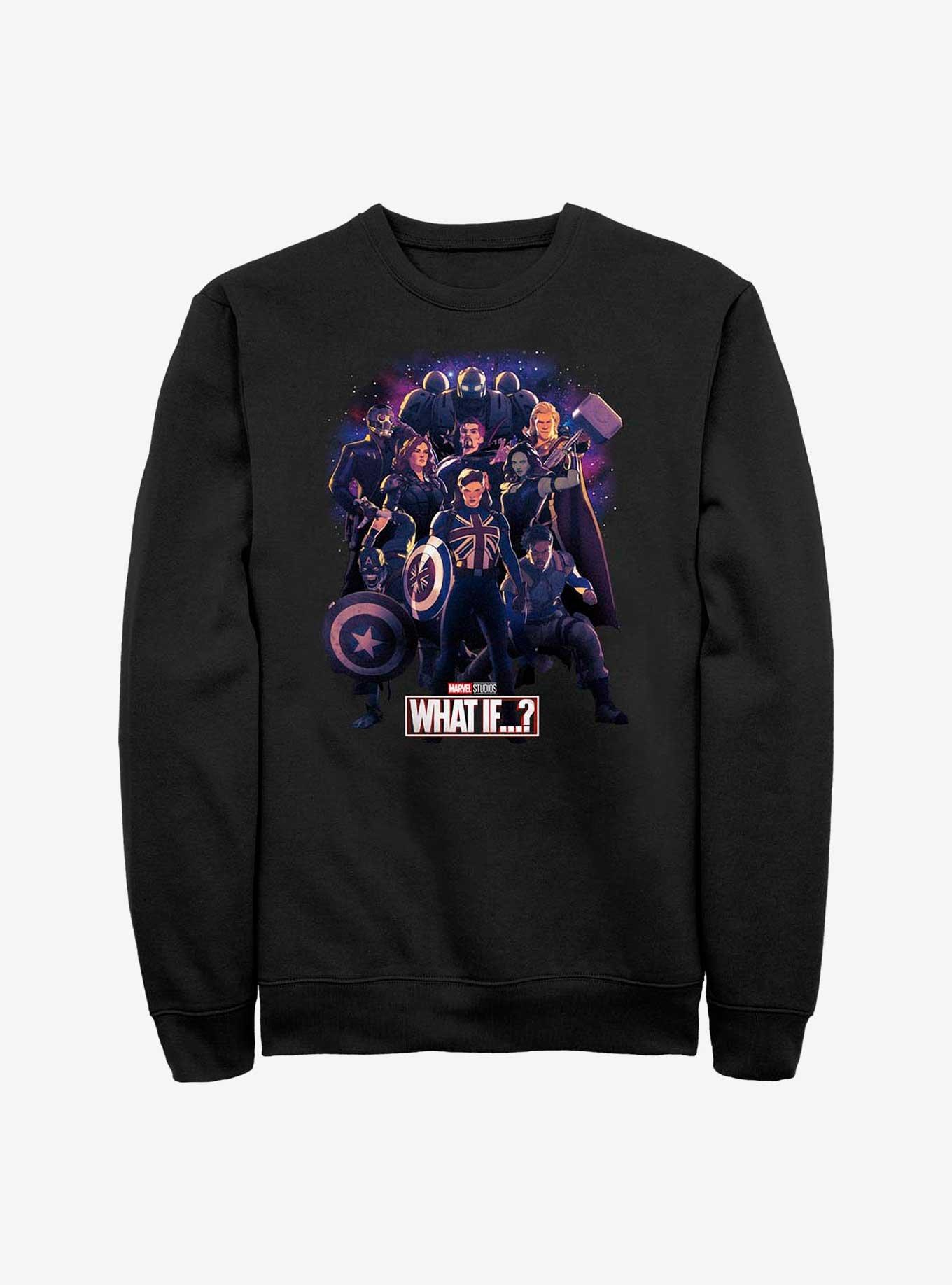 Marvel What If?? Guardians Of The Multiverse Group Sweatshirt, , hi-res