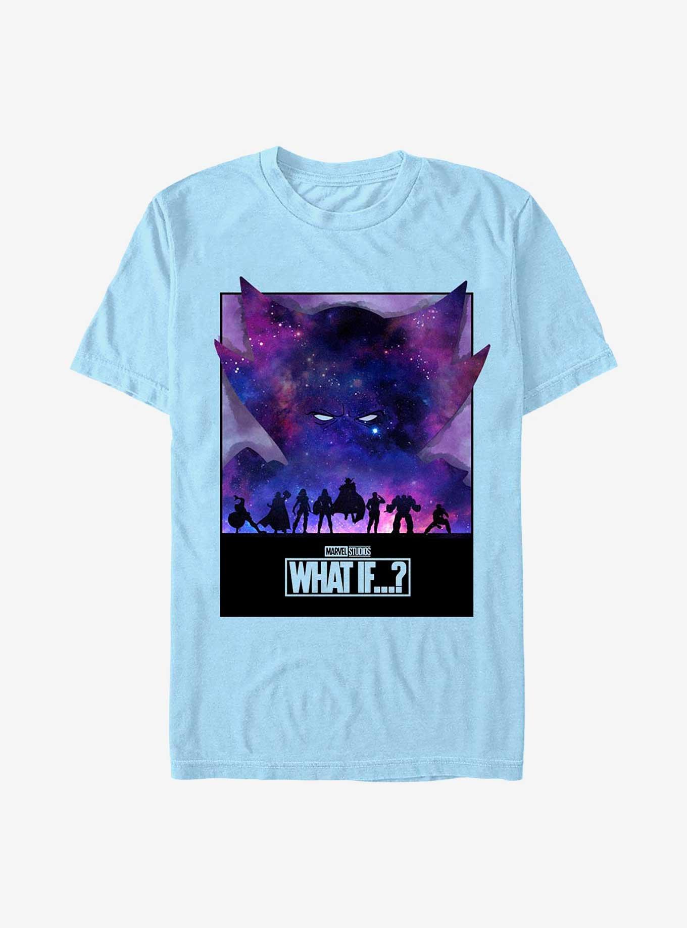 Marvel What If?? The Watcher Is The Guide T-Shirt, LT BLUE, hi-res