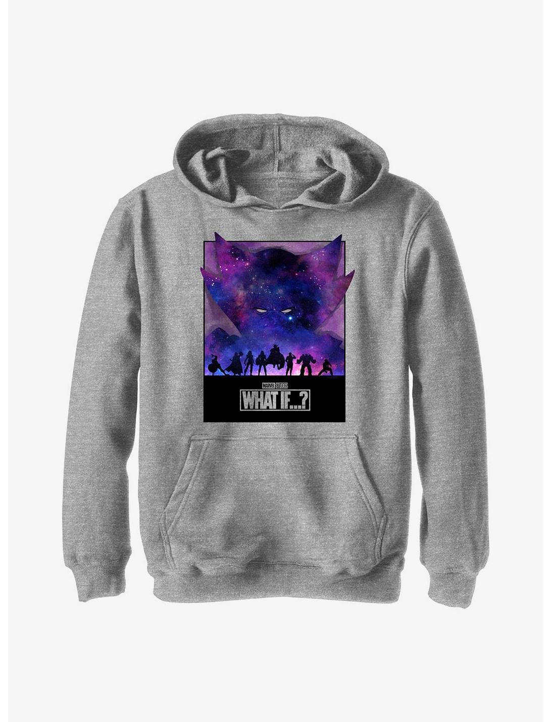 Marvel What If?? The Watcher Is The Guide Youth Hoodie, ATH HTR, hi-res