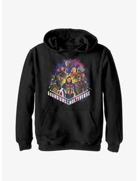 Marvel What If?? Guardians Of The Multiverse Team Up Youth Hoodie, , hi-res