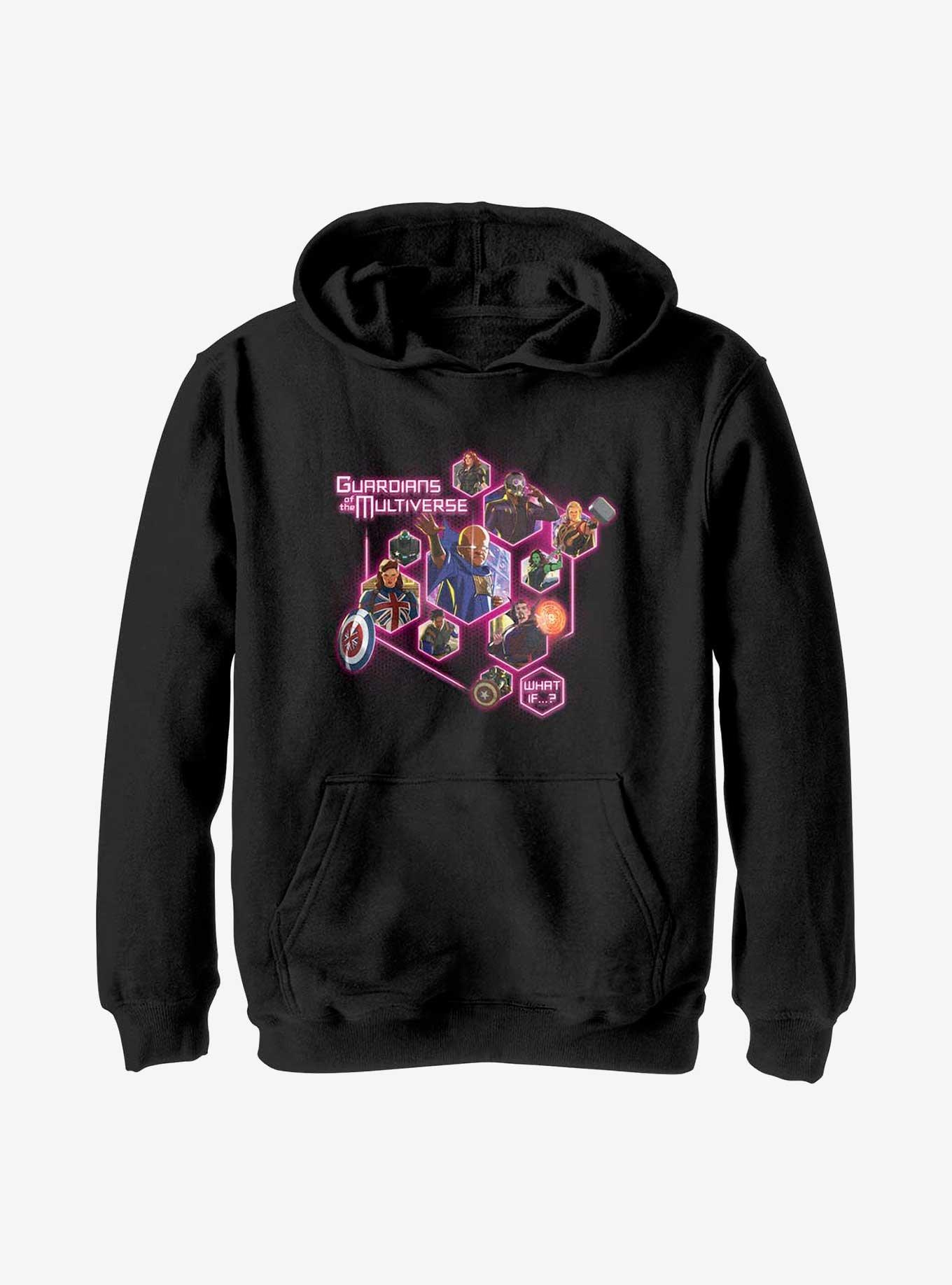Marvel What If?? Guardians Of The Multiverse Pods Youth Hoodie, , hi-res