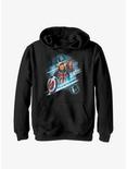 Marvel What If?? Captain Carter & Black Widow Team Up Youth Hoodie, BLACK, hi-res