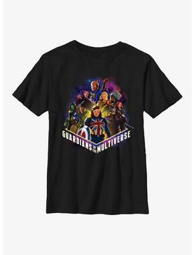 Marvel What If?? Guardians Of The Multiverse Team Up Youth T-Shirt, , hi-res