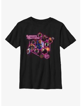 Marvel What If?? Guardians Of The Multiverse Pods Youth T-Shirt, , hi-res