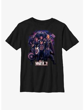 Marvel What If?? Guardians Of The Multiverse Group Youth T-Shirt, , hi-res