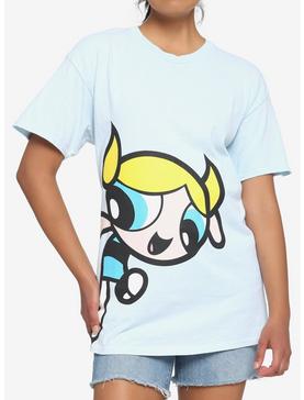 The Powerpuff Girls Bubbles Boyfriend Fit Girls T-Shirt, MULTI, hi-res