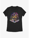 Marvel What If?? Guardians Of The Multiverse Team Up Womens T-Shirt, BLACK, hi-res