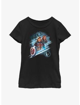 Marvel What If?? Captain Carter & Black Widow Team Up Youth Girls T-Shirt, , hi-res