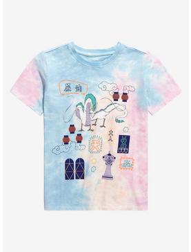 Studio Ghibli Spirited Away Icons Youth Tie-Dye T-Shirt - BoxLunch Exclusive, , hi-res
