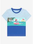 Studio Ghibli Ponyo Sosuke & Ponyo Boat Panel Toddler T-Shirt - BoxLunch Exclusive, MULTI, hi-res
