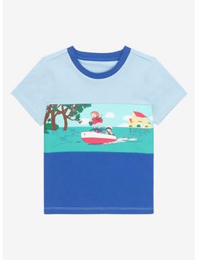 Studio Ghibli Ponyo Sosuke & Ponyo Boat Panel Toddler T-Shirt - BoxLunch Exclusive, , hi-res