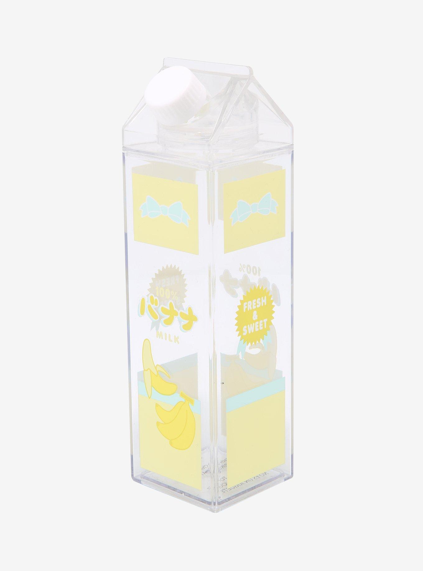 Hot Topic Kirby Snacks Milk Carton Water Bottle