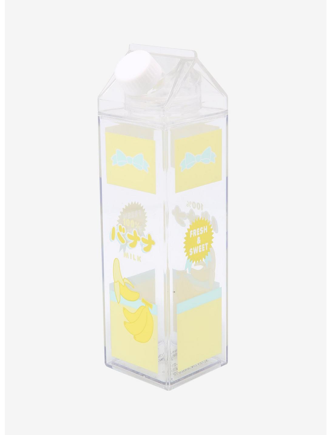 Banana Milk Carton Water Bottle, , hi-res