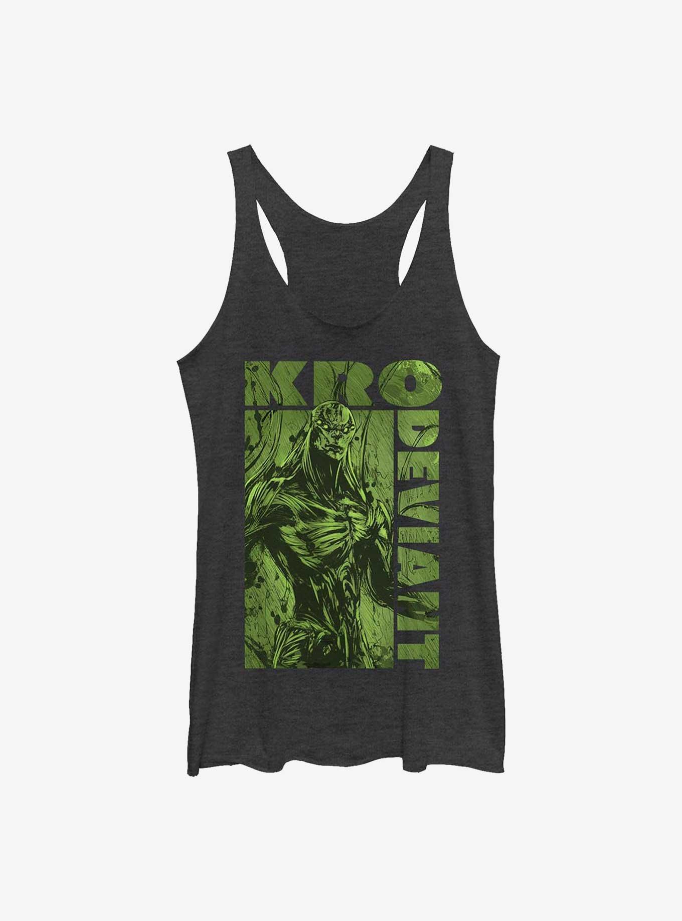 Marvel Eternals Deviant Kro Girls Tank, BLK HTR, hi-res