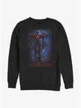 Marvel Eternals Arishem Galaxy Crew Sweatshirt, BLACK, hi-res