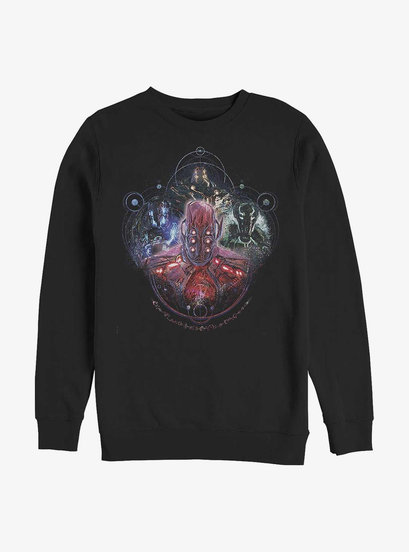Marvel Eternals Celestials Four Crew Sweatshirt, BLACK, hi-res