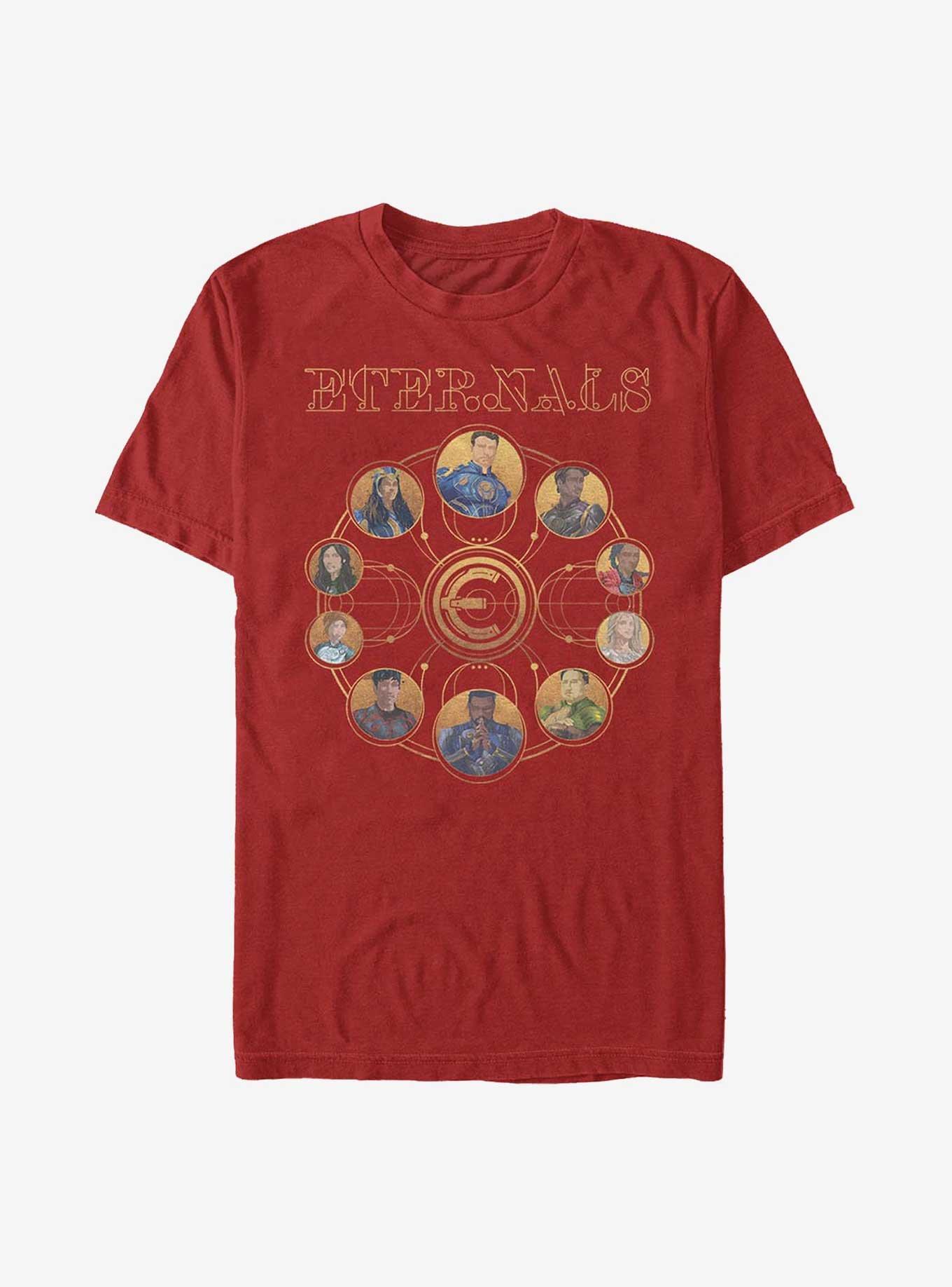 Marvel Eternals Circular Gold T-Shirt