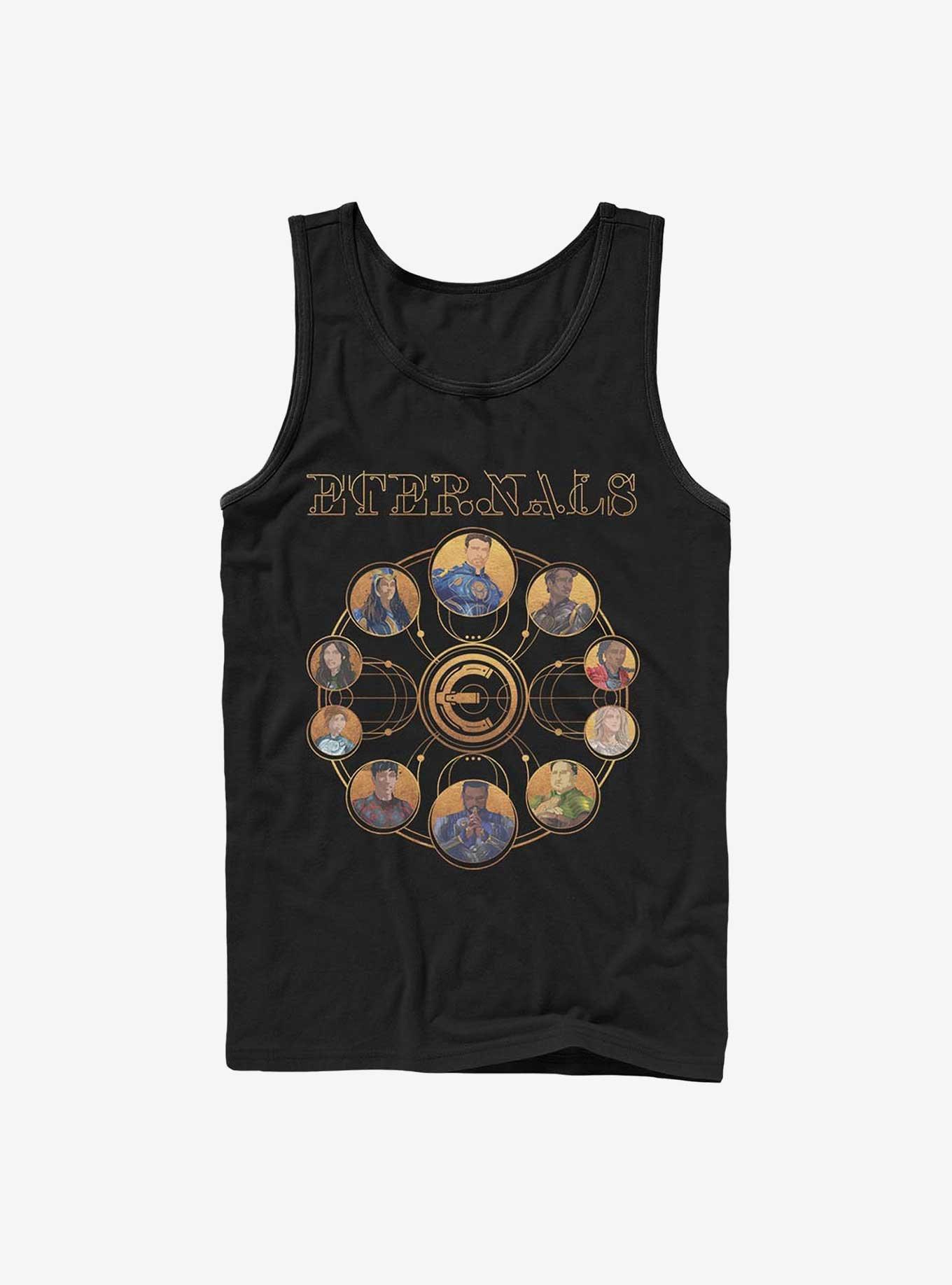 Marvel Eternals Circular Gold Heroes Tank