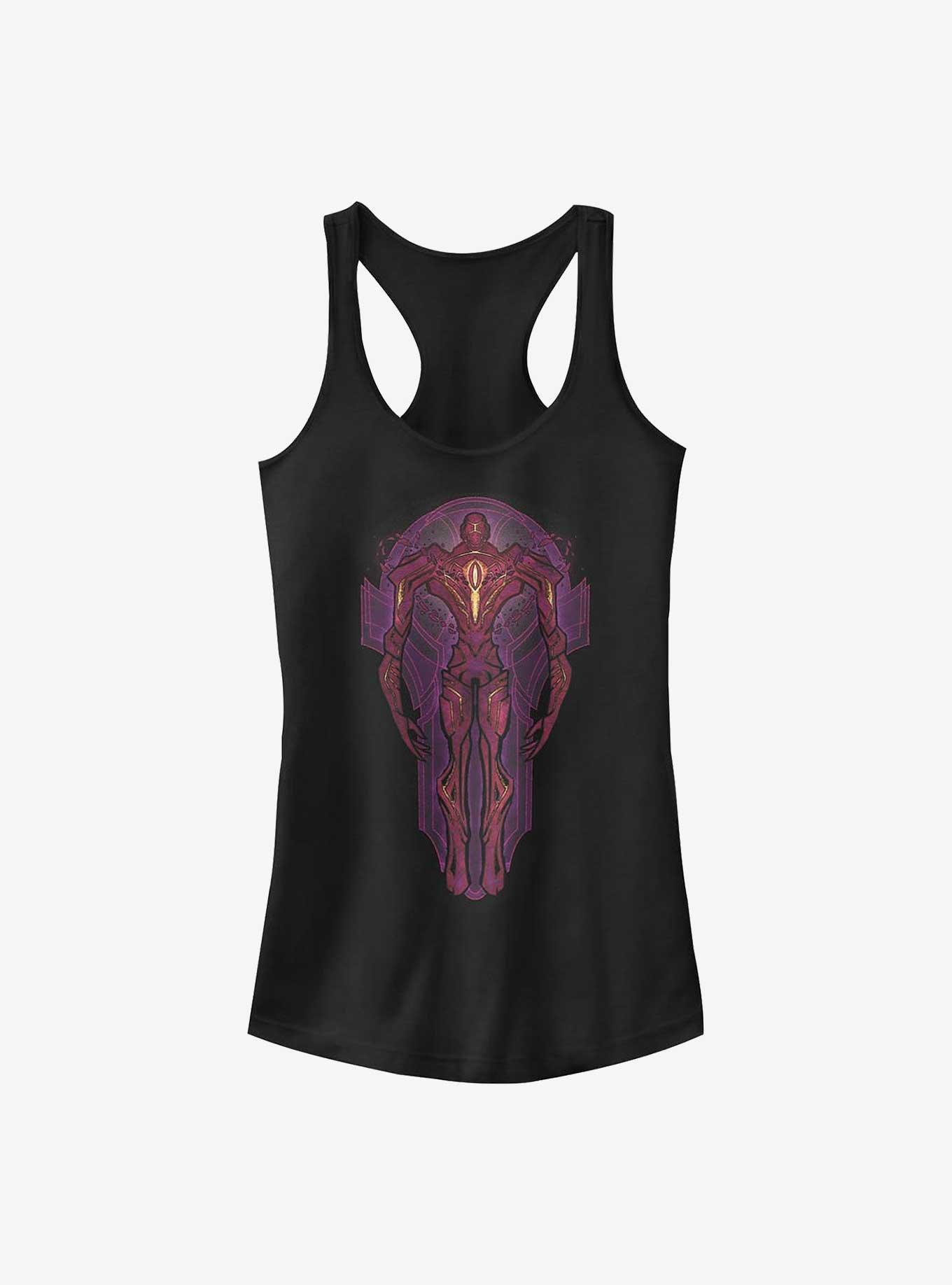 Marvel Eternals Stained Glass Girls Tank, BLACK, hi-res