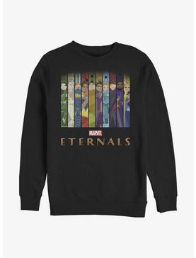 Marvel Eternals Panels Crew Sweatshirt, , hi-res
