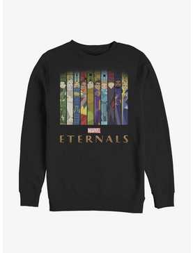 Marvel Eternals Panels Crew Sweatshirt, , hi-res