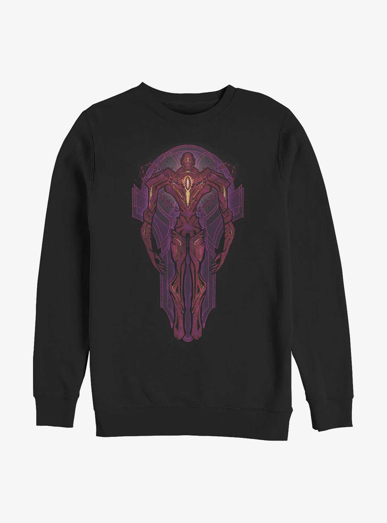 Marvel Eternals Stained Glass Crew Sweatshirt, , hi-res