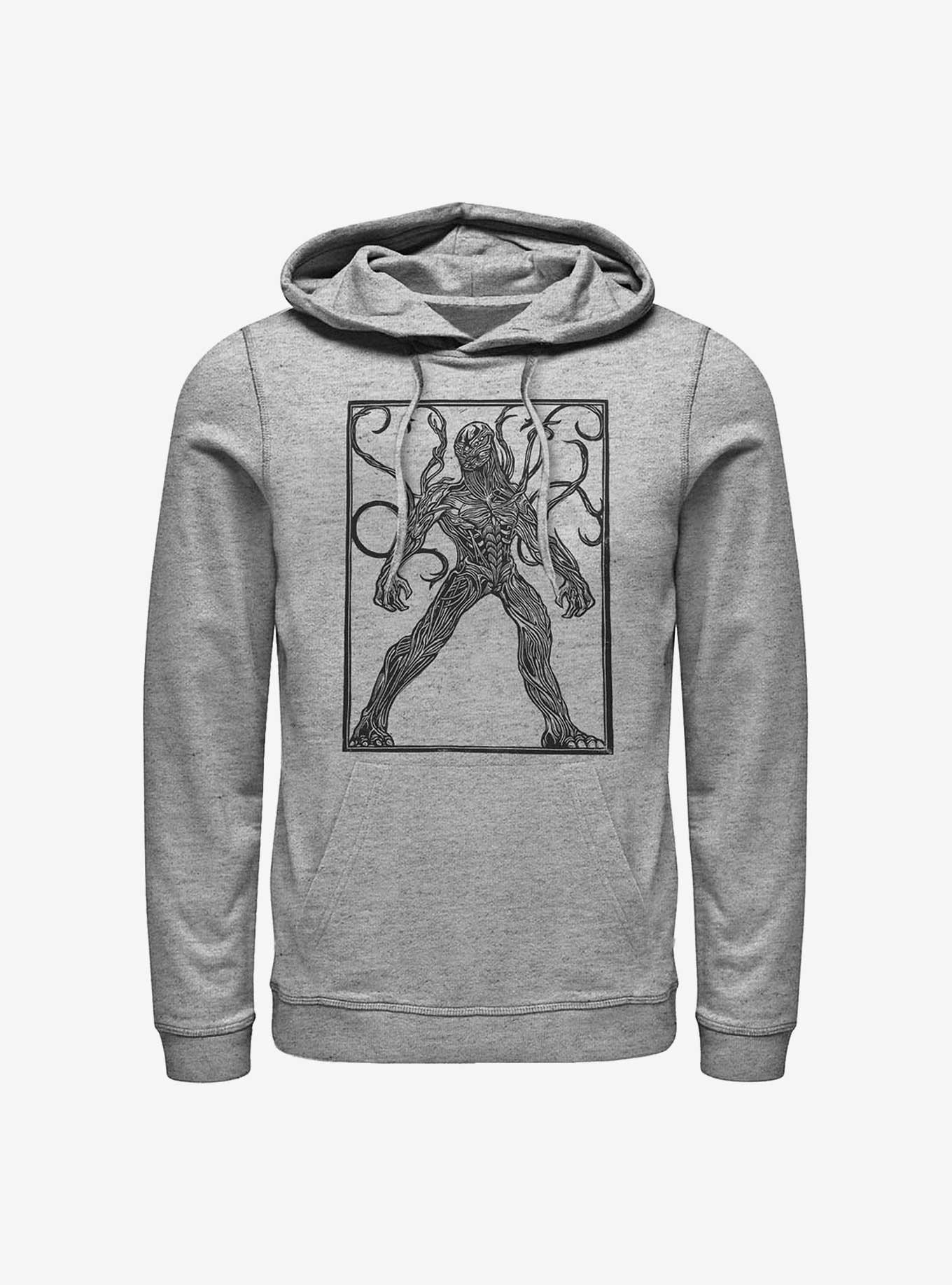 Marvel Eternals Kro Woodcut Hoodie, ATH HTR, hi-res