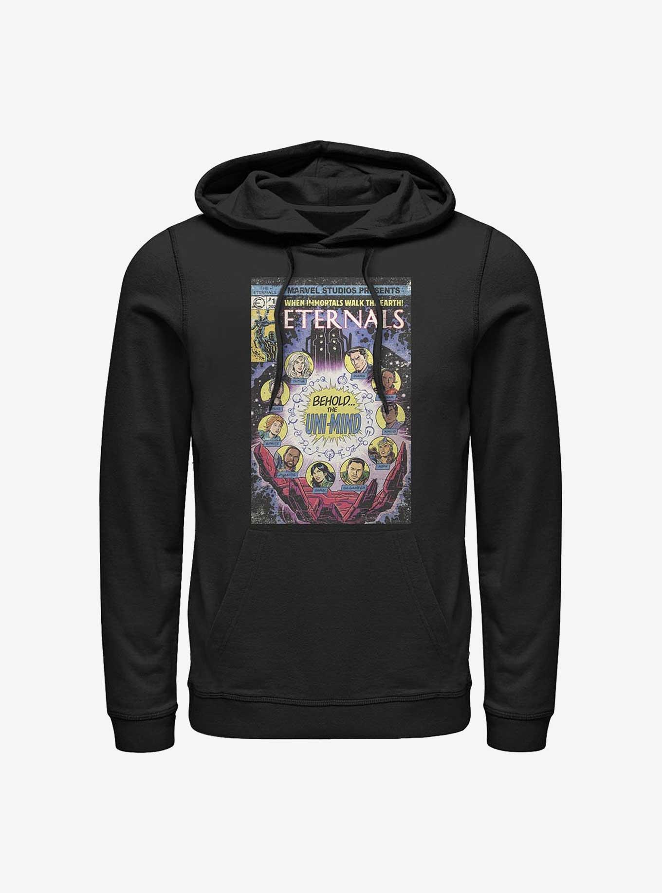 Marvel Eternals Vintage Comic Hoodie, BLACK, hi-res