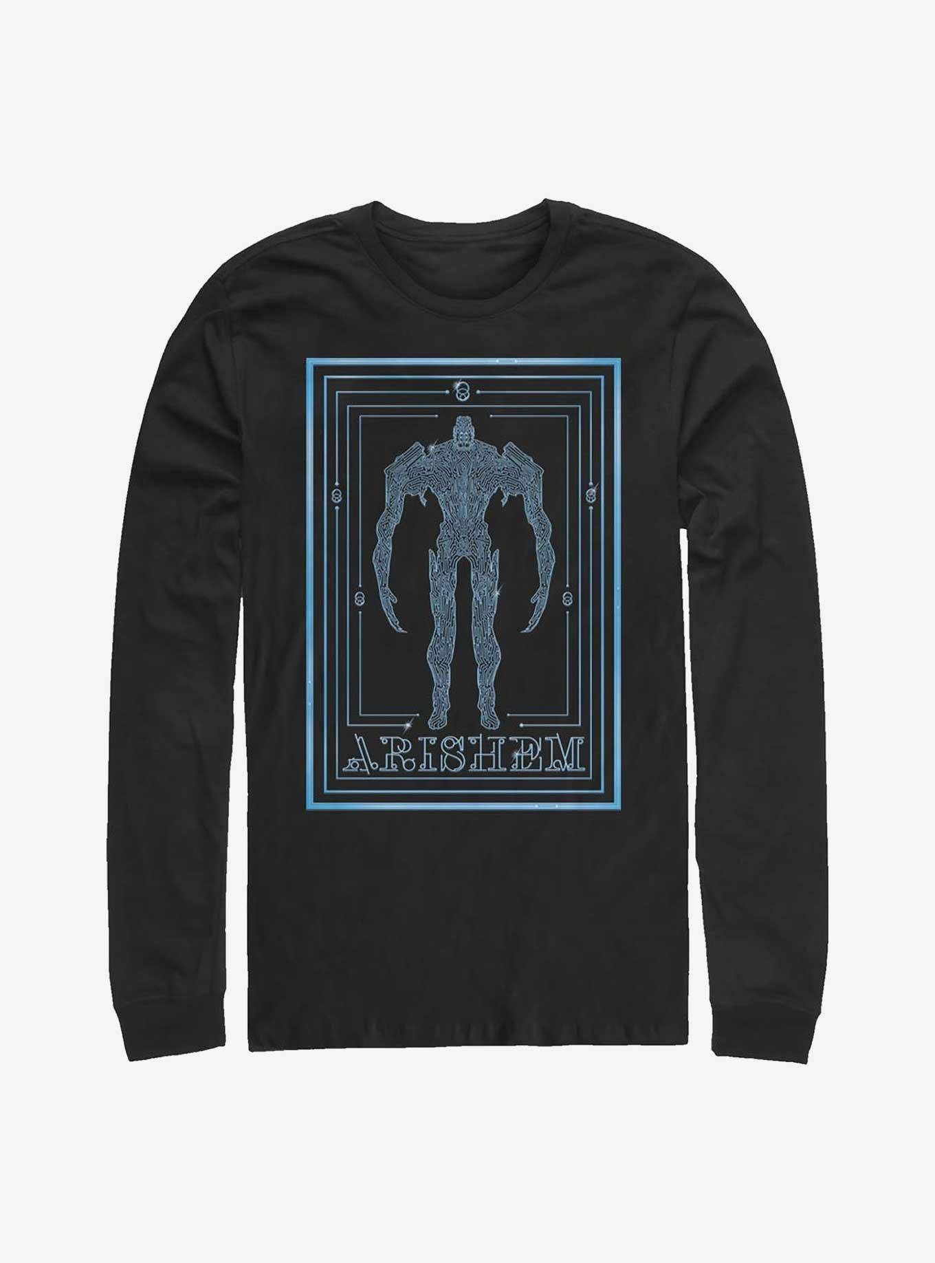 Marvel Eternals Arishem Poster Long-Sleeve T-Shirt, BLACK, hi-res